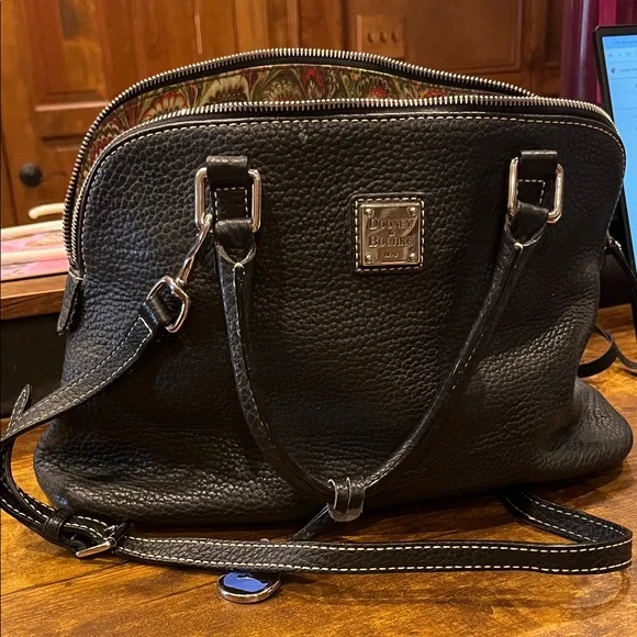 Black Leather Handbag - Picture 1 of 4